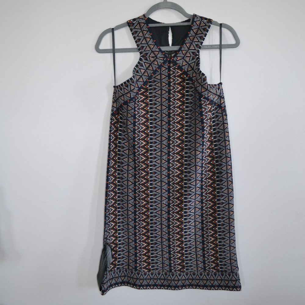 Sahara Tapestry Colorblocked Dress